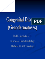 Congenital Diseases (Genodermatoses)