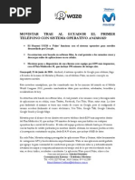 Download Movistar trae al Ecuador el primer telfono con sistema operativo Android by Telefnica Ecuador SN33555851 doc pdf
