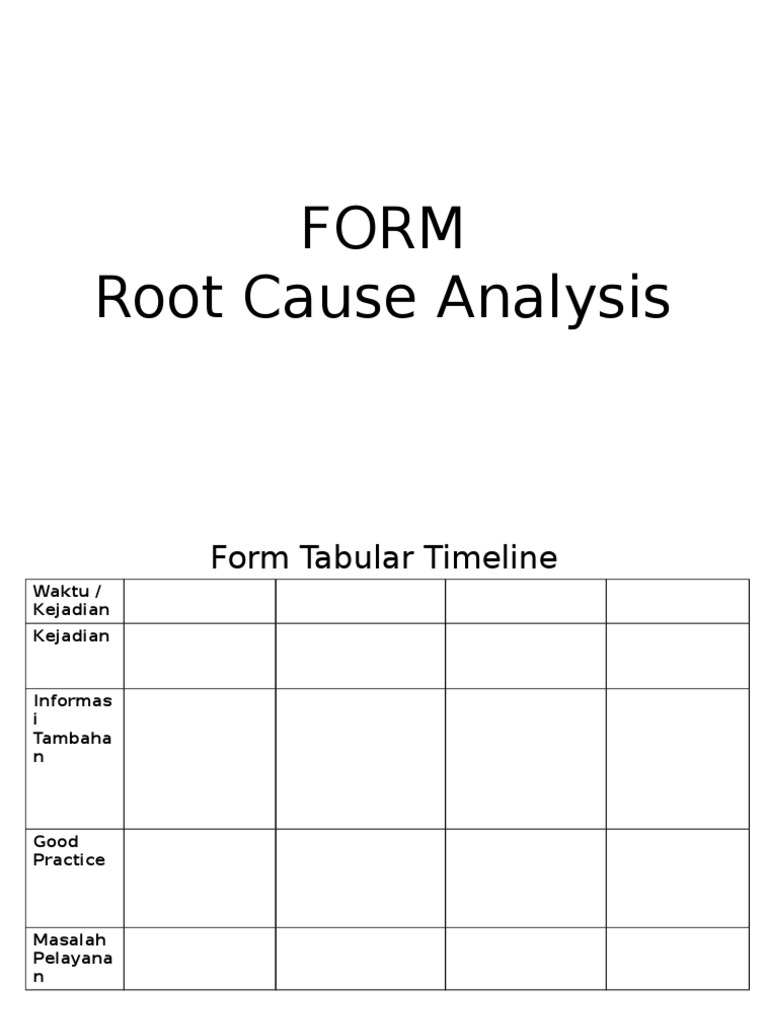 5c Form Tabular Timeline | PDF
