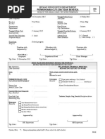 HRD Annual Leave Permission Form