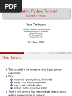 Python Scientific Slides (Boston University)