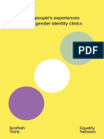 Non-binary people’s experiences of using UK gender identity clinics