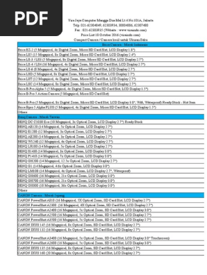 KONICAMINOLTA α Sweet Digital タムロン18-200 Harga Lengkap Kamera | PDF | Digital Single Lens Reflex Camera