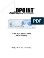 Civil/Architecture Workbook: - For Cadpoint Use Only