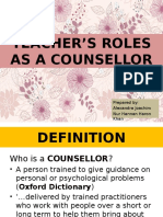 Topic 3 Teacher - S Roles As A Counsellor