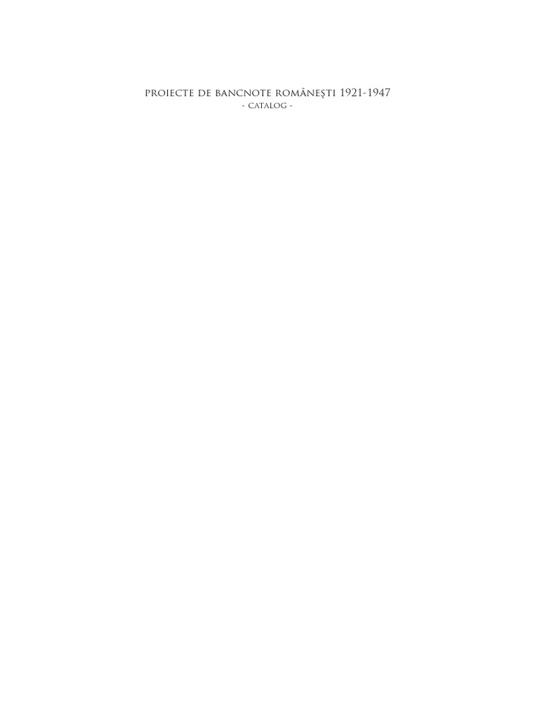 Bancnote 4 Complete Low | PDF