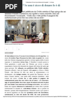 “Il clericalismo_ Se non è ricco di denaro lo è di superbia” - La Stampa.pdf