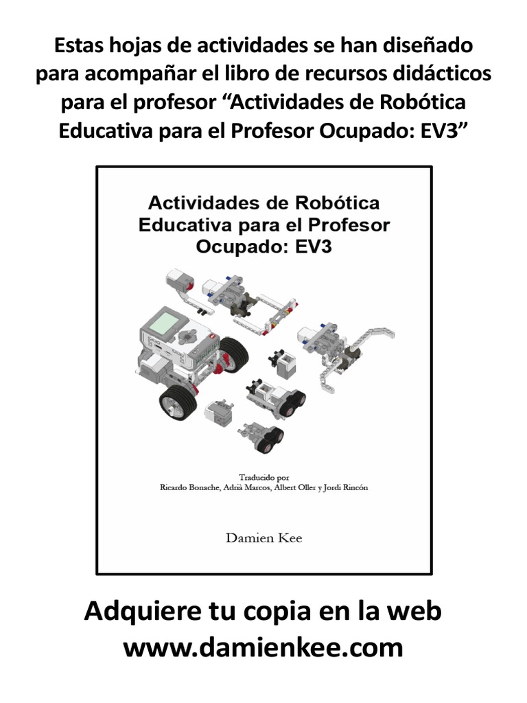 2 - Actividades EV3 PDF | PDF | Robot | Robótica