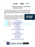Properties of Fourier Series - GATE Study Material in PDF