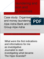 Money Laundering and Tax Evasion and Acceding Countries