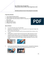 15 - SOP - Performing Blood Glucose Measurements With The LifeScan SelectSimple Device v2.0