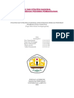 Makalah Politik Dan Strategi Nasional