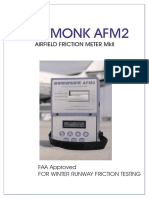 Bowmonk Afm2: Airfield Friction Meter Mkii