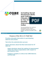CORE -Recommendations for How to Include SEL  CC in the Index (v6.11.5.15).ppt