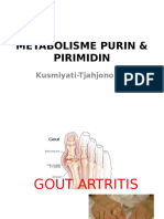 Metabolisme Purin & Pirimidin: Kusmiyati-Tjahjono DK