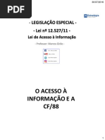 Lei Nº 12.527 Lei de Acesso à Informação Esquematizada1