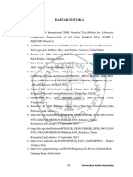 Daftar Pustaka: Compaction Characteristics of Soil Using Standard Effort (12,400 FT-LBF/FT