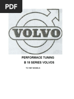 Performance Tuning B 18 Series Volvos