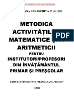 Metodica Predarii Matematicii Si Aritmetice Nu Rosu