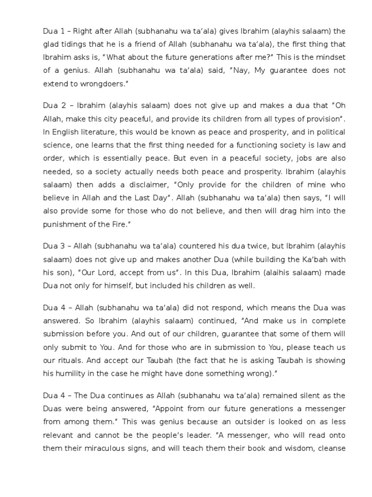 Legacy of Ibrahim A.S | PDF | Prophets And Messengers In Islam | Theology