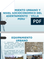 Equipaminto Urbano y Nivl Socioconomico