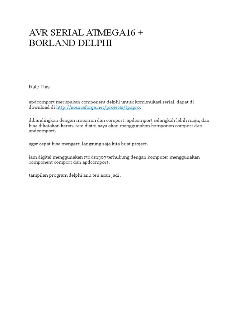 Komunikasi serial arduino