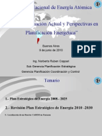Estado de Situación y Perspectivas en Planificación Energética - Ing Norberto Coppari