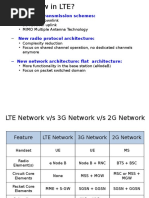 What Is New in LTE