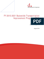 District of Columbia's FY 2015-2021 Statewide Transportation Improvement Program (STIP)