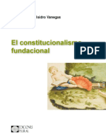 Isidro Vanegas El Constitucionalismo Fundacional