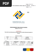 OPER PR 053 Procedimiento Para Izaje de Cargas Rev2