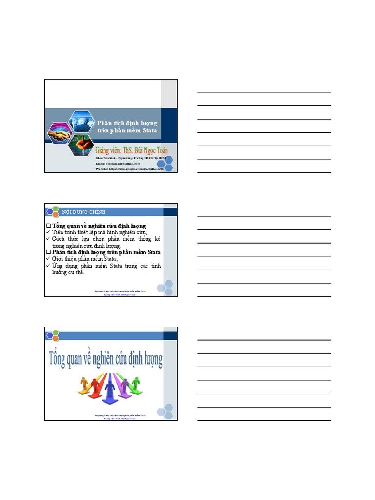 HNG DN Phan Tich DNH LNG Tren Stat PDF | PDF