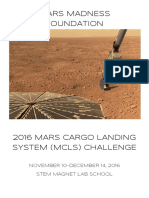 Mars Madness Foundation: NOVEMBER 10-DECEMBER 14, 2016 Stem Magnet Lab School