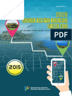 Statistik Kunjungan Wisatawan Mancanegara Sumatera Utara 2015