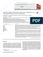 Soft-tissue Defects of the Achilles Tendon Region- Management and Reconstructive Ladder. Review of the Literature