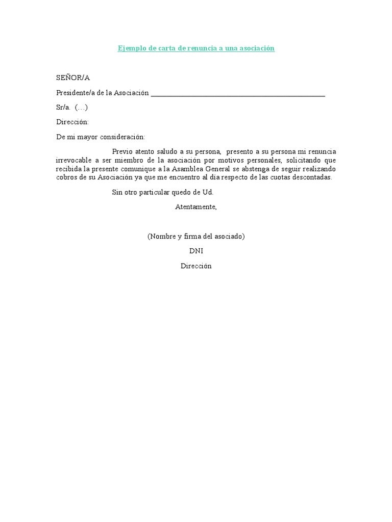 Ejemplodecartaderenunciaaunaasociación.docx Violencia