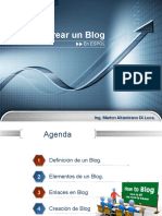 HCD - Los Blogs y Su Definición