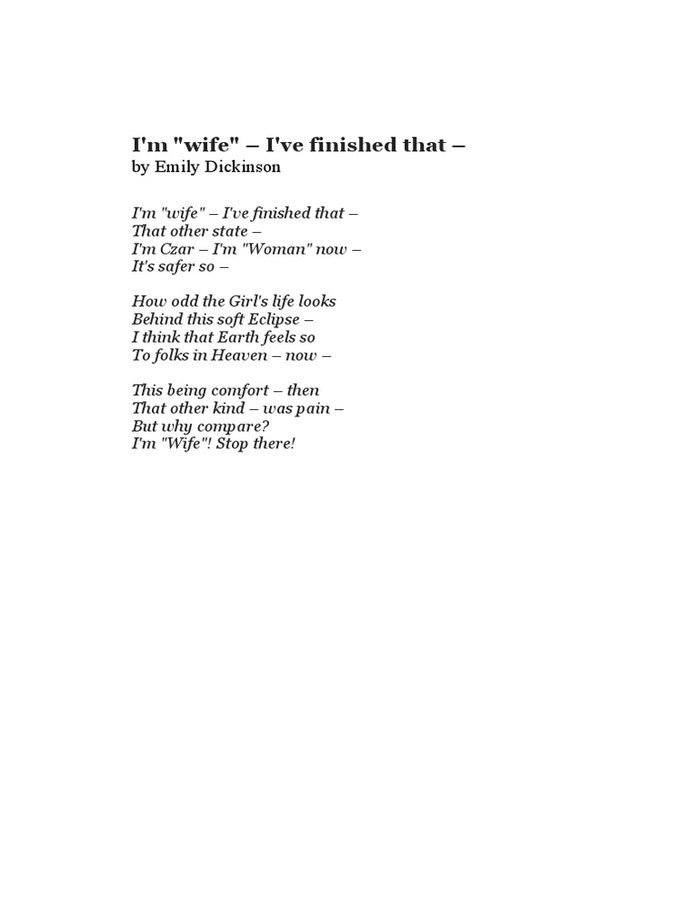 Emily Dickinson Poem 435 Analysis