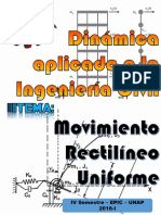 Movimiento Rectilineo Uniforme