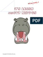 Let About Hippos: 'S Learn