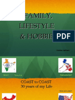 Family, Lifestyle & Hobbies