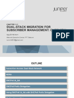 5.2. Dual-Stack Migration for Subscriber Management - Overview