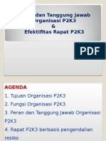 Organisasi Dan Rapat P2K3