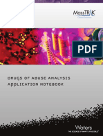 Drugs of Abuse Analysis WATERS LAB
