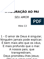 013 - Adoração Ao Pai-seu Amor