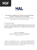 Modelo de Hidratos Entre CO2, N2 , H2S