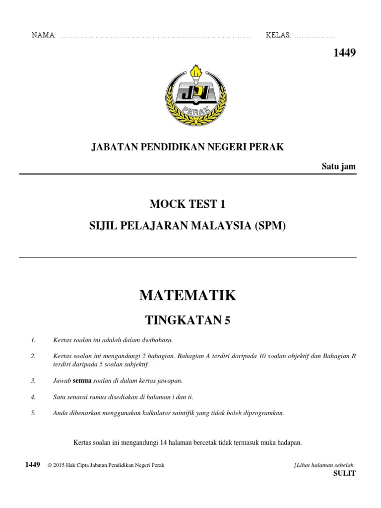 Jpn Perak Address