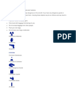 Dangerous Goods & Restricted Articles