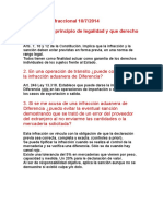 Evaluación Infraccional 10