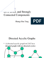 DFS, DAG, and Strongly Connected Components: Shang-Hua Teng